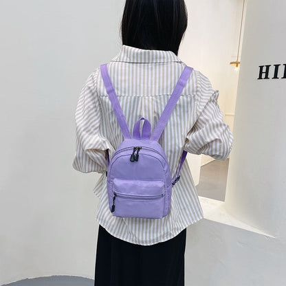 Cyflymder Mini Backpack Women Small Travel Bagpack Ladies Korea Style Female Student School Bag for Teenager Girls Back Pack for Woman