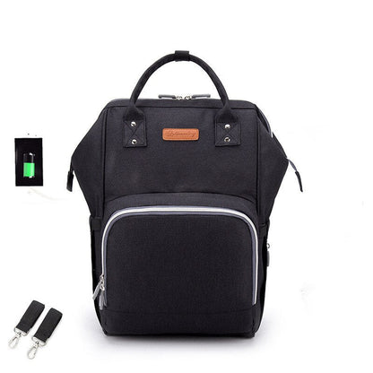 Realaiot USB Waterproof Charger Diaper Backpack Bag Maternity USB Nursing Bag Universal Large Woman Travel Baby Organizer Stroller Bags