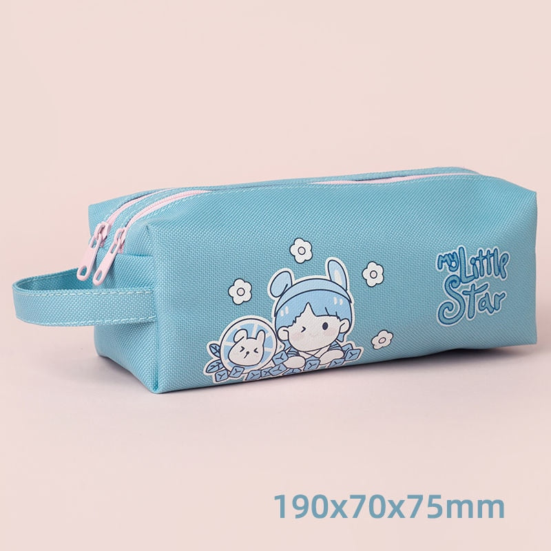 Cyflymder Pencil Case Kawaii Korean Stationery Pencil Pouch Large Capacity Pencil Bag Astuccio Estojo Escolar Trousse Scolaire Pencilcase