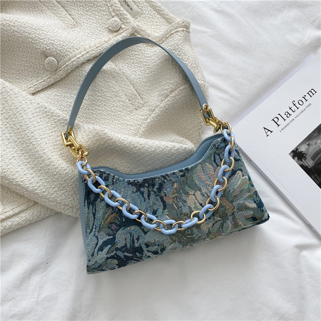 Realaiot Women Beading Pendant Handbag Ladies Embossed Shoulder Bag Ladies Messenger Bag Hairball Bags High Quality Bag