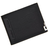 Cyflymder New Men's Wallet Leather Bifold Wallet Slim Fashion Credit Card/ID Holders And Inserts Coin Purses Luxury Business Wallet