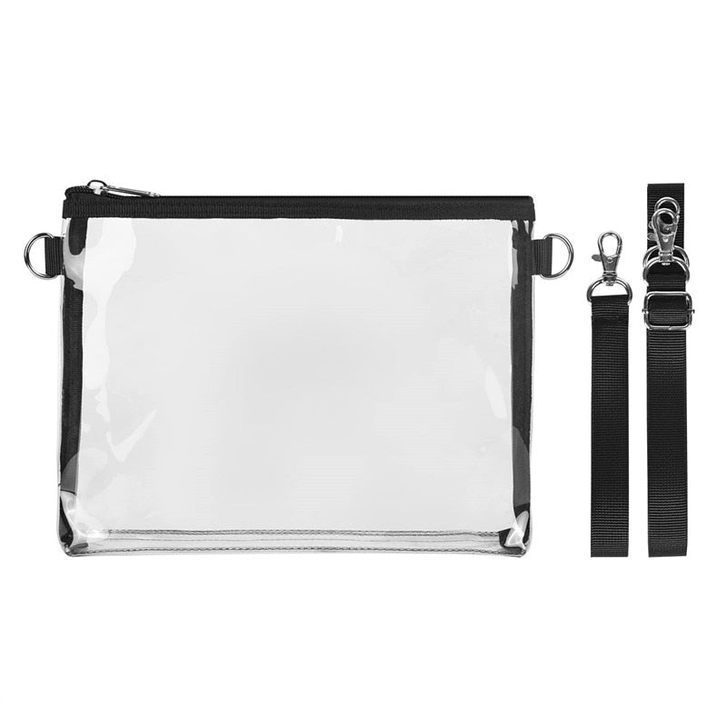 Realaiot Clear Crossbody Purse Bag Stadium Approved Messenger Bags Adjustable Strap for Concerts Festivals Hot