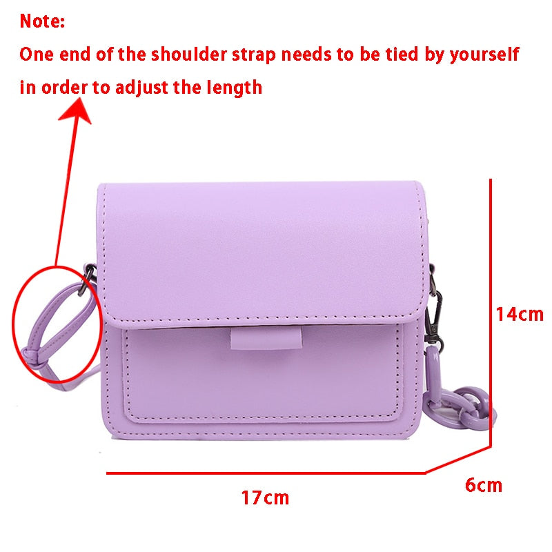 Realaiot Fashion Brand Women's Small Crossbody Bag Lightweight PU Leather Messenger Bag Flap Handbag Purse Summer Travel Bag for Female