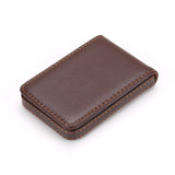 Cyflymder New Business Card Holder Men's Card Id Holders Magnetic Attractive Card Case Box Mini Wallet Male Credit Card Holder