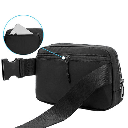 Realaiot Belt Bag Small Waist Bag Crossbody Fanny Packs for Women Men Waterproof Everywhere Fanny Pack for Sports Running Outing