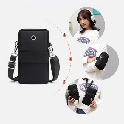 Realaiot Women Shoulders Bag Shoulder Strap Messenger Chest Bag Wallet Multifunction Mobile Phone Bag Coin Purse Crossbody Bags for Women