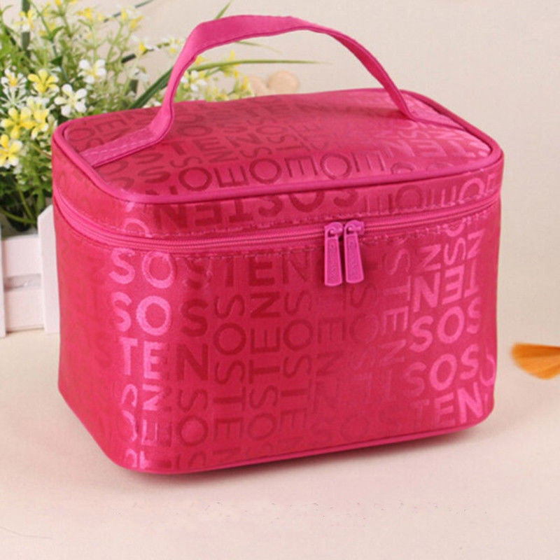 5 colors New Women Makeup Bag Cosmetic Bags Women Ladies Beauty Case Cosmetics Organizer Toiletry Bag Travel Wash Pouch