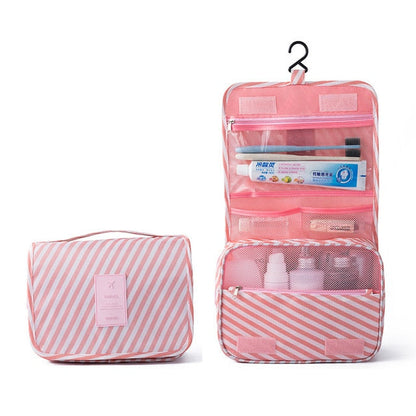 Realaiot Fashion Travel Bag Waterproof Portable Cosmetic Cases Man Toiletry Bags Women Cosmetic Organizer Pouch Hanging Wash Bags