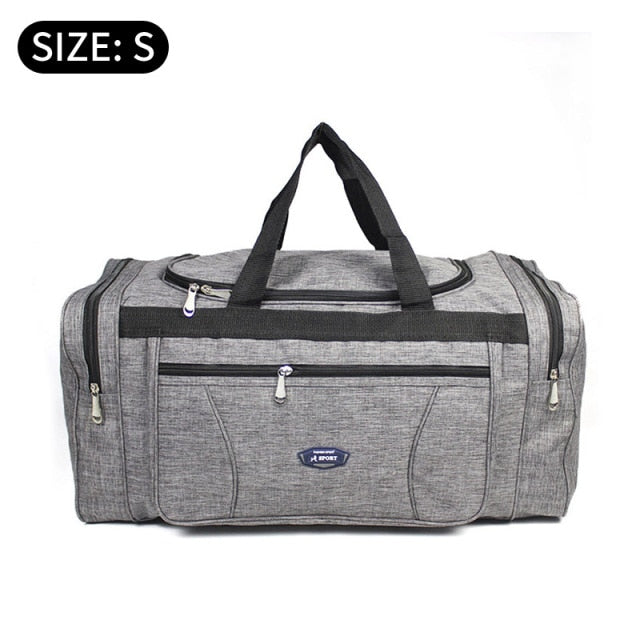 Cyflymder Large travel bags 70cm sport Duffle Bags Female Overnight Carry on Luggage bags men Waterproof Oxford Weekend bags sac de Sport