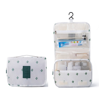 Cyflymder New Waterproof Packing Cubes Travel Large Capacity Storage Bag Portable Hook Wash Cosmetic Bag Fashion Travel Accessories