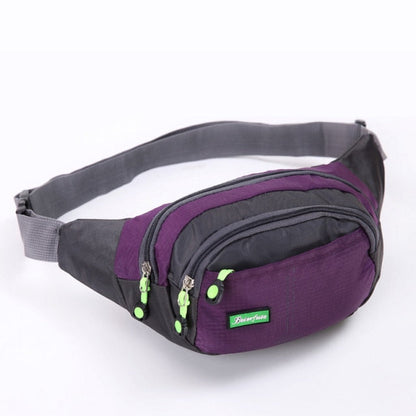 Realaiot Travel Bum Bag Fanny Pack Waist Bag Zipped Outdoor Sports Shoulder Bag Pouch Men Women Waist Packs Ladies Waist Pack