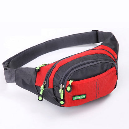 Realaiot Travel Bum Bag Fanny Pack Waist Bag Zipped Outdoor Sports Shoulder Bag Pouch Men Women Waist Packs Ladies Waist Pack