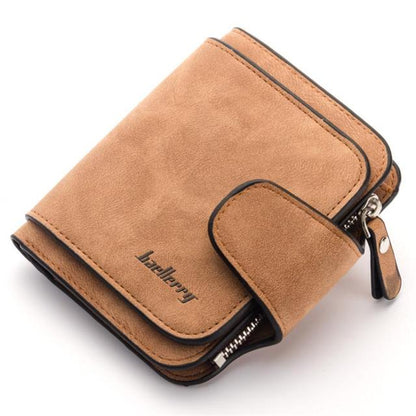 Baellerry Luxury Matte Leather Wallet Women Short Coin Pocket Card Holder Small Ladies Purse Money Bag Women Wallets W089