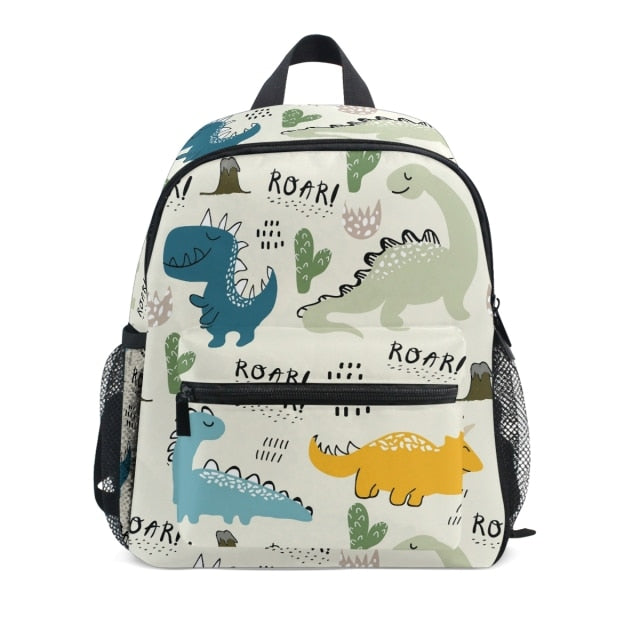 Cute Dinosaur Kids School Bags For Boys Kindergarten School Backpacks for Girls Creative Animals Book Kids Bag Mochila Infantil