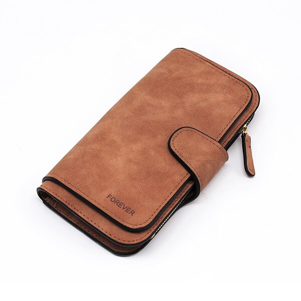 Brand Leather Women Wallets Designer Zipper Long Wallet Women Card Holder Coin Purse Bags for Women Carteira Feminina