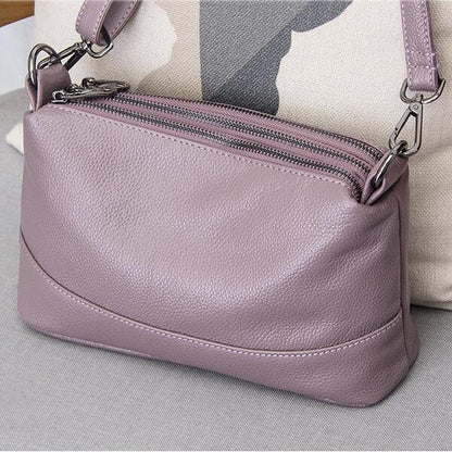 Arliwwi Genuine Leather Shoulder Bag Women's Luxury Handbags Fashion Crossbody Bags for Women Female Totes G12