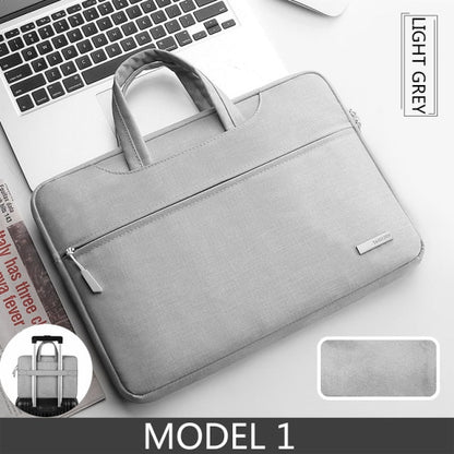 Realaiot Laptop Bag 13.3 15.6 14 inch Waterproof Notebook Bag Sleeve For Macbook Air Pro 13 15 Computer HP Shoulder Handbag Briefcase Bag