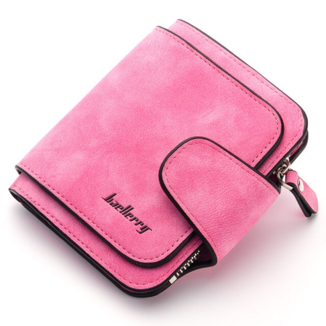 Realaiot Wallet Women Leather Casual Women Wallets Luxury Card Holder Clutch Bag Zipper Pocket Hasp Female Purse Ladies Wallet