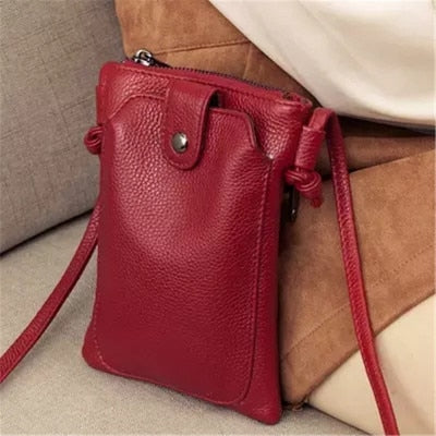 Cyflymder New Arrival Women Shoulder Bag Genuine Leather Softness Small Crossbody Bags For Woman Messenger Bags Mini Clutch Bag