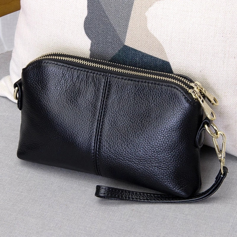 Cyflymder Leather High Quality Clutch bag Fashion Small Crossbody Bags For Women Luxury Handbag Ladies Shoulder Bag Clutch Purse Gifts for Women