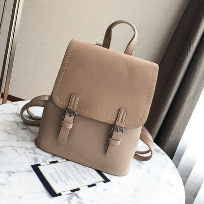 Cyflymder Mini Backpack Women PU Leather Shoulder Bag For Teenage Girls New Fashion Small Bagpack School Bag Ladies Casual Backpack