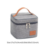 Cyflymder Portable Lunch Bag Women's Men's Thermal Cooler Rice Keep Fresh Pouch Picnic Food Heat for Work Nurse Kids