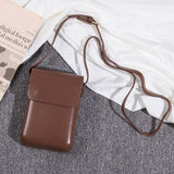 Realaiot Classic Vintage Messenger Bag Simple Luxury Designer Saddle Flap Shoulder Bag Small PU Leather Crossbody Bags For Women