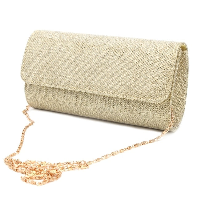 Realaiot Women's Evening Shoulder Bag Bridal Clutch Party Prom Wedding Envelope Handbag