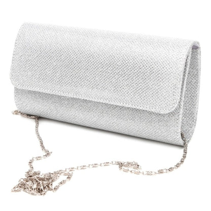 Realaiot Women's Evening Shoulder Bag Bridal Clutch Party Prom Wedding Envelope Handbag