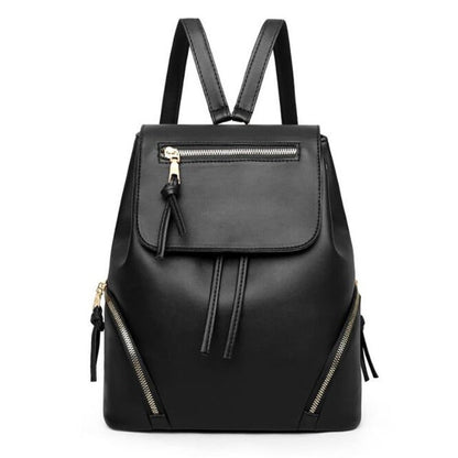 Realaiot Female Backpack Mochila Feminina Multifunction Girls Leather School Brand Women Shoulder Bag Sac A Dos Travel Back Pack