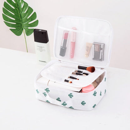 Realaiot Thicken Oxford Multifunction Women Travel Storage Bag Toiletries Organize Cosmetic Bag Portable Waterproof MakeUp Case