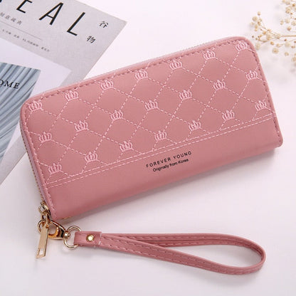 Realaiot Fashion Wallets Zipper Coin Purse Lady Long Short Purses Handbags Women Clutch Cards Holder PU Leather Moneybag Billfold Wallet