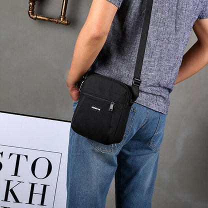 Casual Retro Business Bag High Capacity Canvas Bag Outdoor Simple Version Shoulder Bag Diagonal Package Bag For Men Men Big Sac