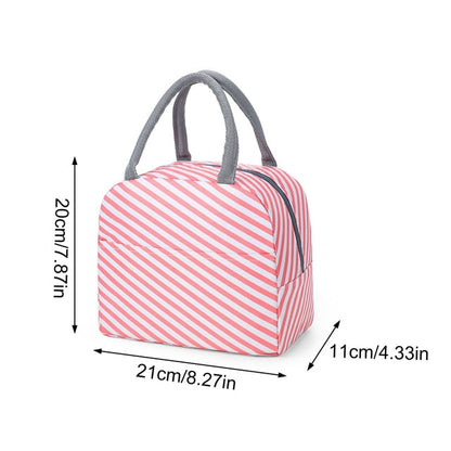 Cyflymder Portable Insulated Bag Waterproof Insulation Lunch Bag Lunch Box Bag Thermal Cooler Bags Food Picnic Kids Lunch Box Bag Tote