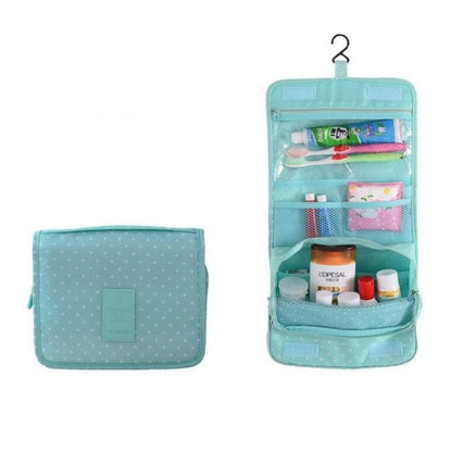 Cyflymder Nylon Travel Set Makeup Bag High Capacity Cosmetic Bags For Women Bathroom Toiletry Bag Make Up Organizer Pouch Hanging neceser