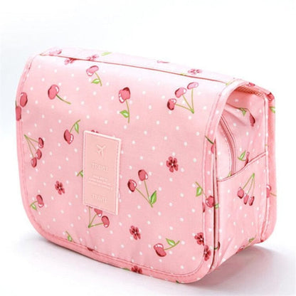 Cyflymder Nylon Travel Set Makeup Bag High Capacity Cosmetic Bags For Women Bathroom Toiletry Bag Make Up Organizer Pouch Hanging neceser