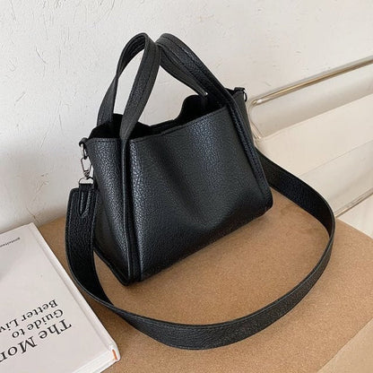 Realaiot Casual Cute Small PU Leather Crossbody Bags For Women Winter Shoulder Handbags Female Travel Totes Ladies Hand Bag