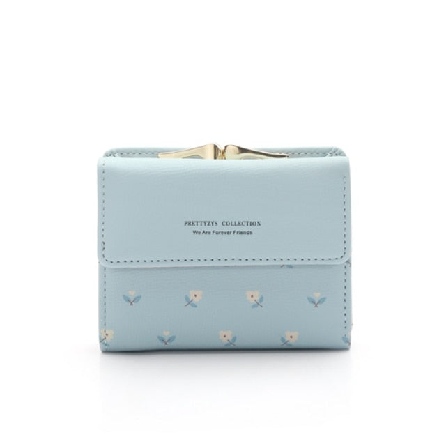 Cartoon Leather Women Purse Pocket Ladies Clutch Wallet Women Short Card Holder Cute Girls Wallet Cartera Mujer Coin Bag