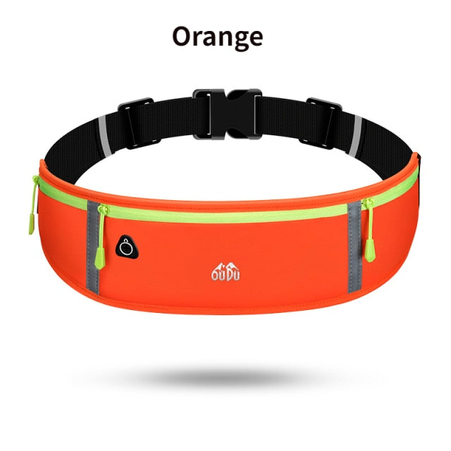 Colorful Waist bag Waterproof Waist Bum Bag Running Jogging Belt Pouch Zip Fanny Pack Sport Runner crossbody bags for women