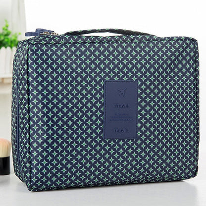 Realaiot Womens Cosmetic Toiletry Bags Travel Makeup Bag Girl's Cute Printing organizer make up Pouch Men high quality Washing Bag New