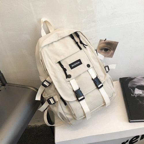 Realaiot Tooling Men Women Backpack Female Large Capacity School Backpacks for Teens Harajuku Student School Bags Fashion Korean New