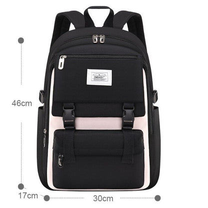 Realaiot Fashion School Bags For teenage Girls Waterproof big schoolbag Children Backpack Book bag Kids School Backpack teens mochila