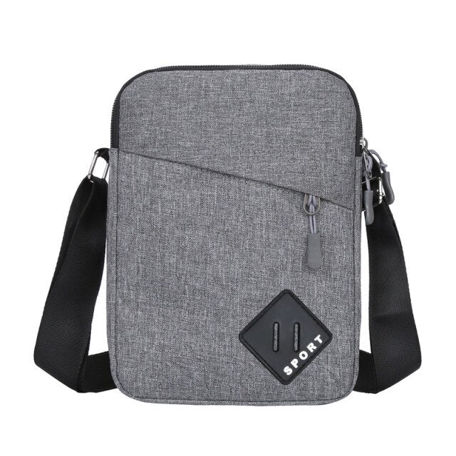 Crossbody Shoulder Mini Male Chest Canvas Travel Tote Bolso Mochila Men Pack Sport Back Fashion Bags New Arrival