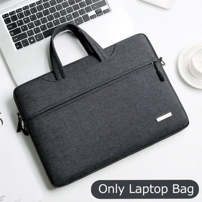 Realaiot Laptop Bag Sleeve Case 12 13.3 15.6 14 inch Shoulder Notebook bag For Macbook Air Pro M1 Lenovo Dell Huawei handbag Briefcase