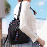 Realaiot Fashion Black Woman Backpack High Quality Youth PU Leather Backpacks for Teenage Girls Female School Bag Hot Sale Backpacks
