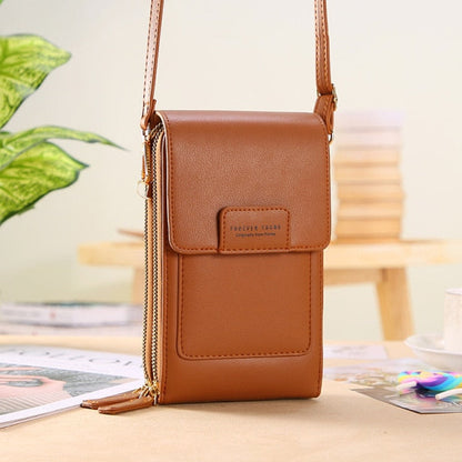 Realaiot Women Bags Soft Leather Wallets Touch Screen Cell Phone Purse Crossbody Shoulder Strap Handbag for Female Cheap Women's Bags