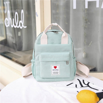 Realaiot Women Backpack for Teenage Girls Summer New Fashion Female Casual School Students Shoulder Bags Sweet Travel Backpacks