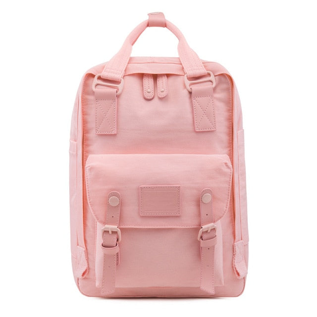 Realaiot Fashion Women Backpack 14 Inch Laptop Waterproof Rucksack High Quality School Bags for Teen Girls Travel Bagpack Mochilas