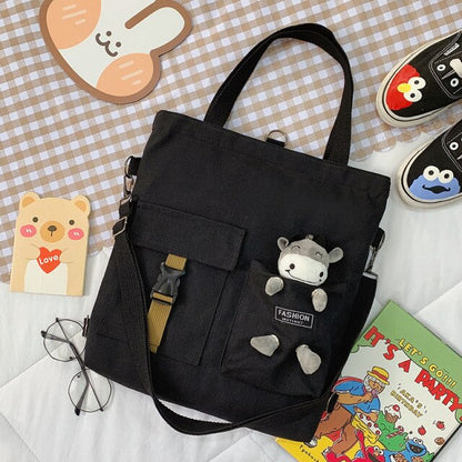 Realaiot Kawaii Cartoon Tote Bag Canvas Handbag Shopping Bag Super Cool Handbags Shoulder Bags for Girl Book Bags Bolsa Feminina Mochila