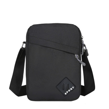 Cyflymder Men Messenger Bags Canvas Shoulder Bag Mens Simple Waterproof Crossbody Bag Travel Mini Satchel Bag for Man Waist Packet